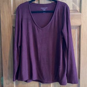 American eagle soft and sexy plush long sleeve